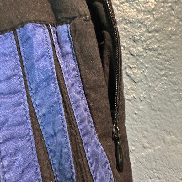 Vintage Anthropologie Lithe Size 6 Boho Cottage Skirt Cotton Silk Embroidery - Picture 7 of 8